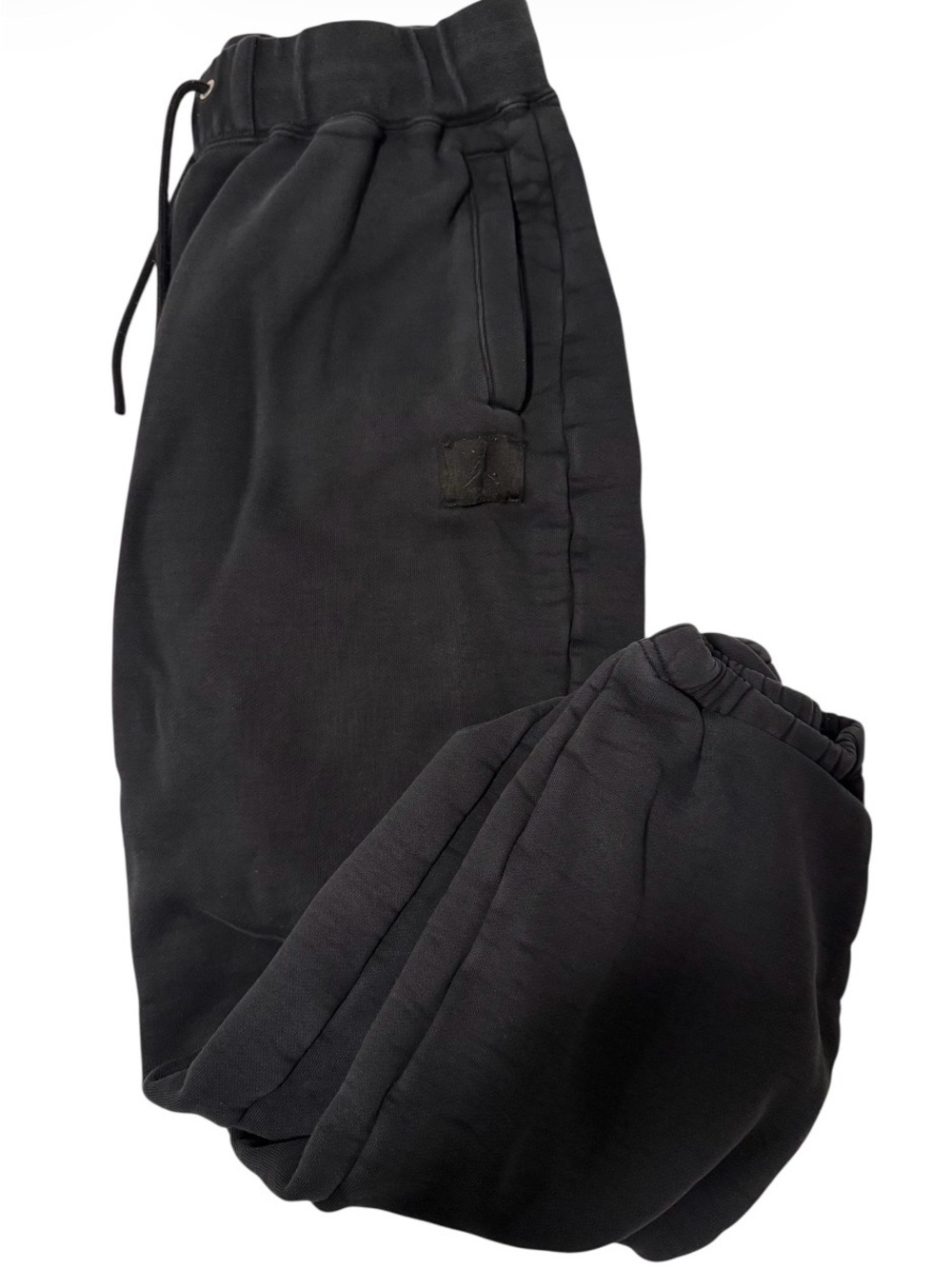Nike Air Jordan Black Fleece Jogger Sweatpants Women’s Medium Thick Cotton Blend